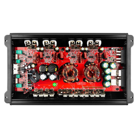 DS18 ZR1600.4D ZR Class D 4-Channel Stereo Full Range Car Audio Amplif