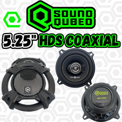 Soundqubed HDS Series 5.25" Coaxial 2-way Speakers (Pair)