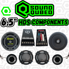 Soundqubed HDS Series 6.5" Components 2-way Speakers (Pair)