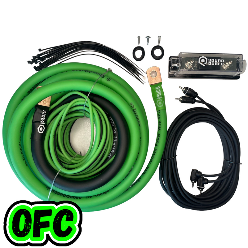 SoundQubed 1/0 OFC Amp Kit (single Amp Kit)