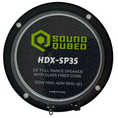 Soundqubed HDX Series 3.5" Midrange Speakers (Pair)