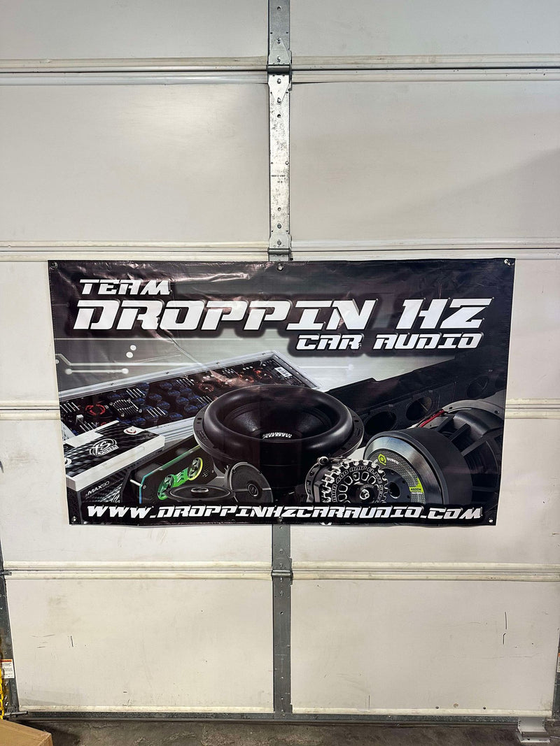 Droppin HZ Car Audio Team Banner