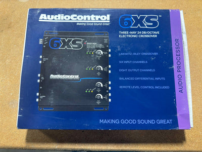 (OPEN BOX) Audio Control 6XS Three-way Electronic Crossover