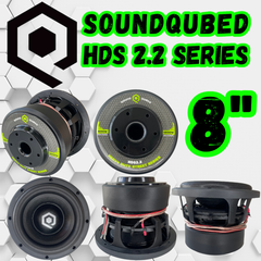 SoundQubed 8" HDS 2.2 Series Subwoofer