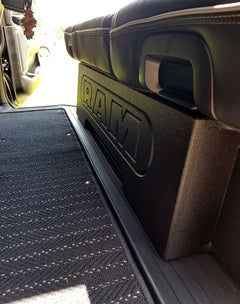 FOX ACOUSTICS 2019+ RAM CREW CAB 2-10" VENTED UNDER SEAT SUBWOOFER BOX