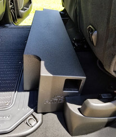 FOX ACOUSTICS 2019+ RAM CREW CAB 2-10" VENTED UNDER SEAT SUBWOOFER BOX