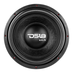 DS18 EXL-X12.4D 12" Car Subwoofer 2500 Watts 4-Ohm DVC