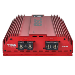 DS18 H-KO5 HOOLIGAN SPL 1-Channel Subwoofer Monoblock Car Amplifier, Voltmeter, Clip Indicator 5000 Watts RMS 1-Ohm Made In Korea