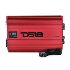 DS18 H-KO5 HOOLIGAN SPL 1-Channel Subwoofer Monoblock Car Amplifier, Voltmeter, Clip Indicator 5000 Watts RMS 1-Ohm Made In Korea