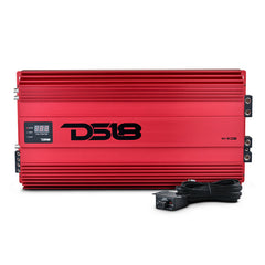 DS18 H-KO8 HOOLIGAN SPL 1-Channel Subwoofer Monoblock Car Amplifier, Voltmeter, Clip Indicator 8000 Watts RMS 1-Ohm Made In Korea