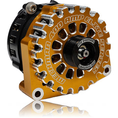 Mechman BILLET 400 Amp ORANGE High Output Alternator 1996-2004 GM Truck 4.3L 4.8L 5.3L 5.7L 6.0L (Copy)