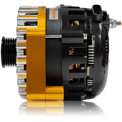 Mechman BILLET 400 Amp ORANGE High Output Alternator 1996-2004 GM Truck 4.3L 4.8L 5.3L 5.7L 6.0L (Copy)