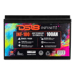 DS18 INF-100AH INFINITE 100 AH 2800 Watts AGM Power Cell 12 Volt Battery