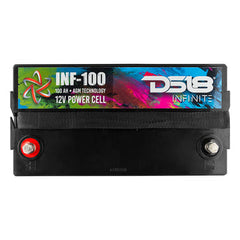 DS18 INF-100AH INFINITE 100 AH 2800 Watts AGM Power Cell 12 Volt Battery