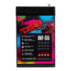 DS18 INF-55AH INFINITE 55 AH 1750 Watts AGM Power Cell 12 Volt Battery