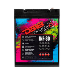 DS18 INF-80AH INFINITE 80 AH 2300 Watts AGM Power Cell 12 Volt Battery