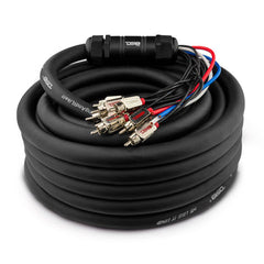 DS18 MDSA10/4.50FT Snake, Medusa 10 Channel RCA and 4 x 12GA OFC Power Wire 50 Feet