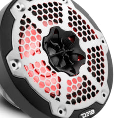 DS18 HYDRO NXL-6M/BK 6.5" 2-Way Marine Water Resistant Speakers with Integrated RGB LED Lights 300 Watts - Black