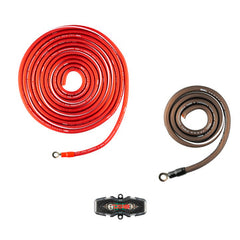 DS18 OFCKIT4 4-GA OFC 100% Copper Amplifier Installation Kit