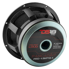 DS18 PRO-1.5KP12.4 PANCADÃO Mid-Bass Loudspeaker 12" 1500 Watts Rms 4-Ohm