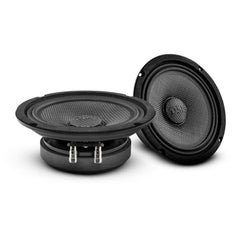 DS18 PRO-CF6.4SL 6.5" Shallow Carbon Fiber Water resistant Cone Mid-Bass Loudspeaker 250 Watts Rms 4-Ohm