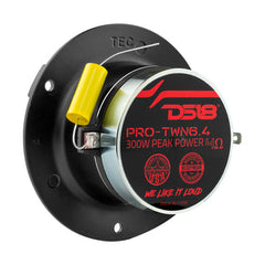 DS18 PRO-TWN6.4 4" High Compression Neodymium Tweeter 150 Watts 1.5 " Polyimide 4-Ohm Vc