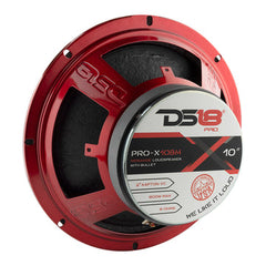 DS18 PRO-X10BM 10” Mid-Range Loudspeaker with Bullet 300 Watts RMS 8-Ohm