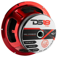 DS18 PRO-X10MBASS 10" Mid-Bass Loudspeaker 400 Watts Rms 8-Ohm