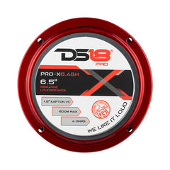 DS18 PRO-X6.4BMPK HIGH WATTAGE MID AND HIGH RANGE PACKAGE EXTREMELY LOUD PRO AUDIO 6.5" COMPONENT SET