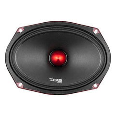 DS18 PRO-X698BM 6x9” Mid-Range Loudspeaker with Bullet 275 Watts RMS 8-Ohm with Grill