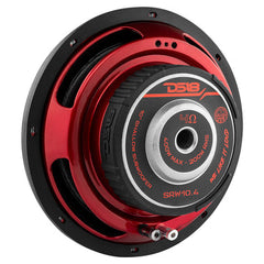 DS18 SRW10.4 10" Car Subwoofer 400 Watts 4-Ohm SVC Shallow Mount