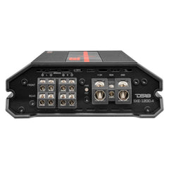 DS18 SXE-1200.4 Class A/B 4-Channel Full-Range Car Amplifier 60 x 4 RMS @4 OHM 1200 Watts