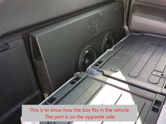 Fox Acoustics 2007-13 Toyota Tundra Crew Max Dual 10" vented