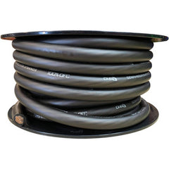 Down4sound 50ft 1/0 OFC Tinned Wire BLACK