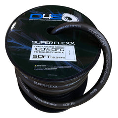 Down4sound 50ft 1/0 OFC Tinned Wire BLACK