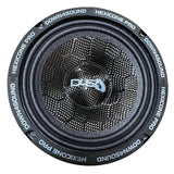 Down4Sound Hexicone PRO 6.5 SS8 All SZN - 6.5" Carbon Fiber Pro Audio Speaker - 200W RMS 4 ohm or 8 ohm