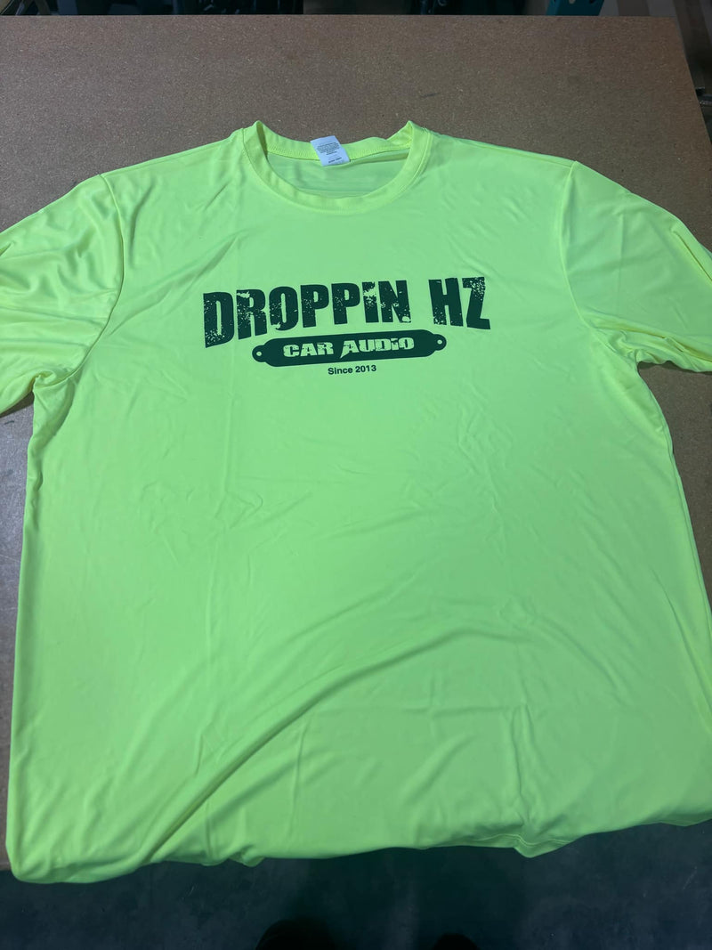 Droppin HZ Car Audio Colored DriFit T-Shirt