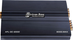 American Bass XFL DC-2000 AMPLIFIER