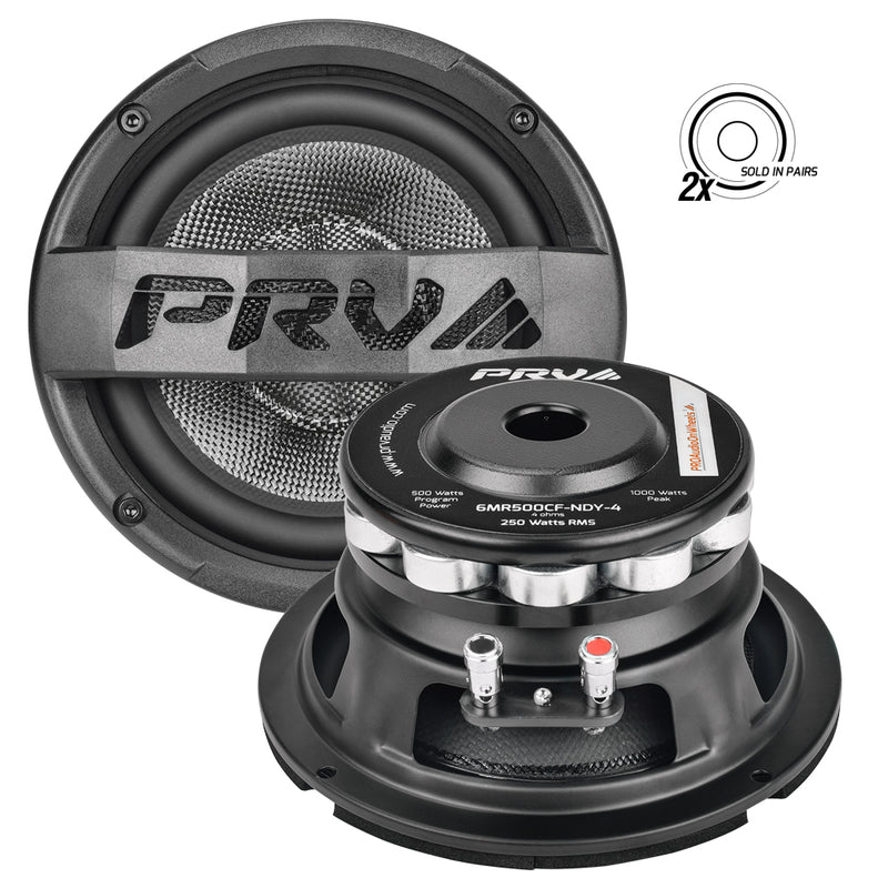 PRV Audio 6MR500CF-NDY-4 (PAIR) 6