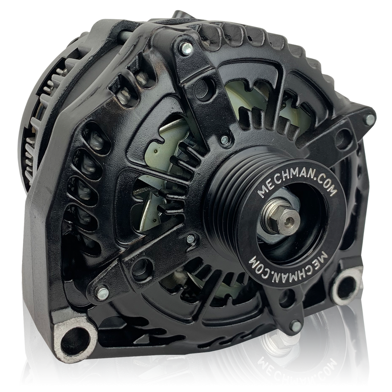 Mechman 400 Black Amp High Output Alternator 1996-2004 GM Truck 4.3L 4.8L 5.3L 5.7L 6.0L