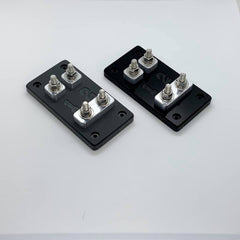 2 Spot Droppin HZ ANL LINKED Bolt Style Fuse Holder by Sound Mekanix