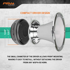 PRV AUDIO D2500Py 2" EXIT PRO AUDIO POLYIMIDE COMPRESSION DRIVER