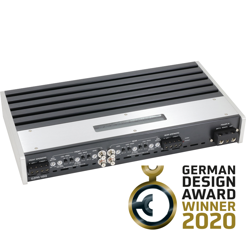 Ground Zero GZPA 4SQ 4-channel high performance SQ amplifier