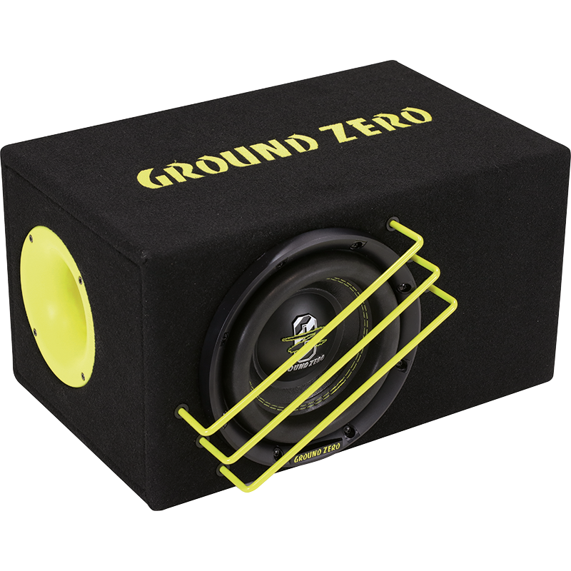 Ground Zero GZRB 20SPL 20 cm / 8″ vented SPL subwoofer loaded enclosure