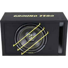 Ground Zero GZRB 30SPL 30 cm / 12″ vented SPL subwoofer loaded enclosure