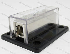 Sky High Car Audio (1) 1/0 to (2) 4ga Distribution Block Small