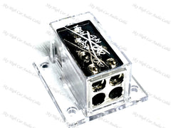 Sky High Car Audio (1) 1/0 to (4) 4GA Distribution Block