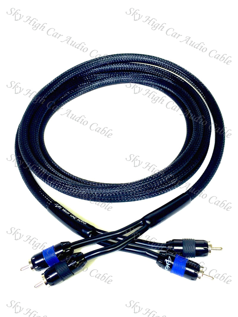 Sky High Car Audio Premium 2 Channel RCA Cable