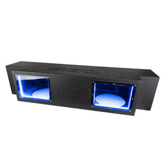 DS18 JSUB.2 Jeep JKU/JLU Down Fire Subwoofer Enclosure 2 x 12"