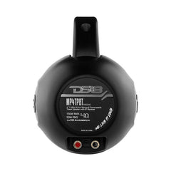 DS18 HYDRO MP4TPBT 4" Amplified With BT Marine/Wakeboard Tower Speakers 120 Watts Black